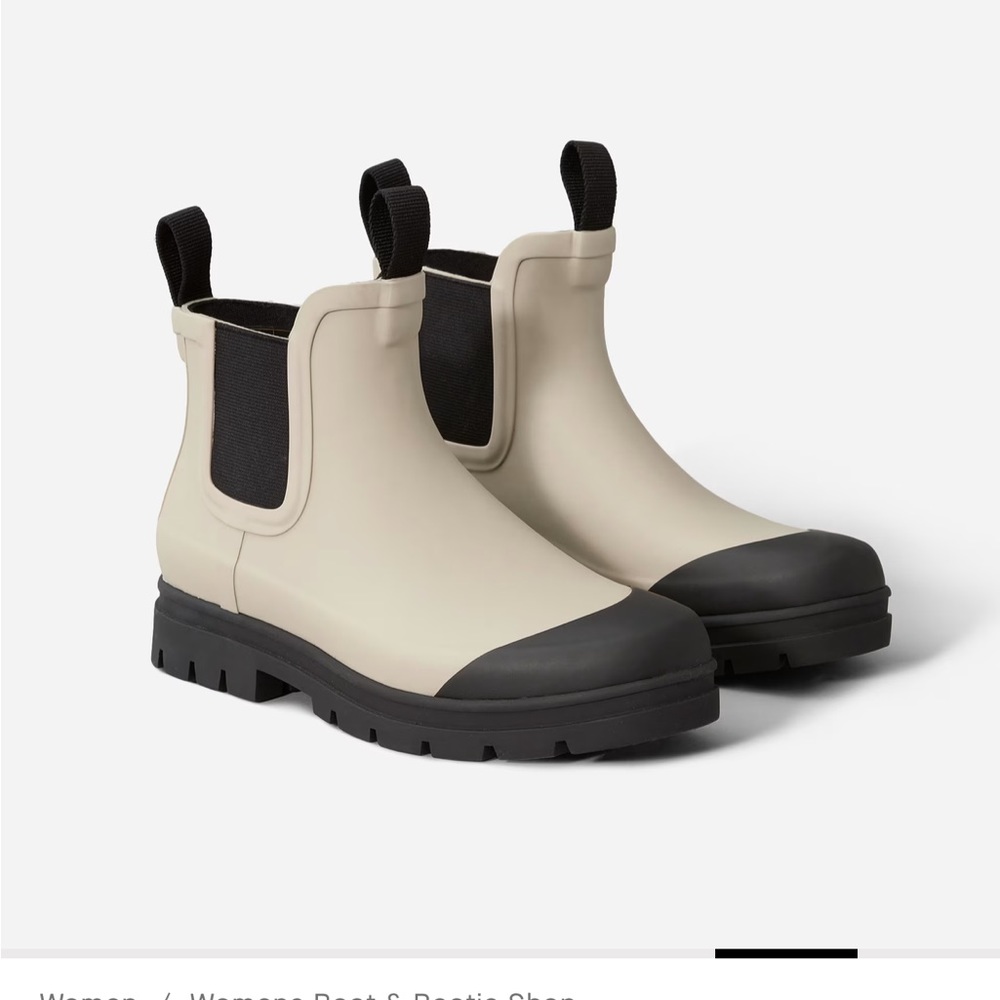 Everlane Rain Boot Ankle Boot size 9